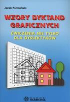 Okładka książki Wzory dyktand graficznych Ćwiczenia nie tylko dla dyslektyków