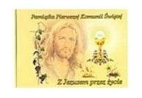 Okładka książki Z Jezusem przez życie. Pamiątka Pierwszej Komunii