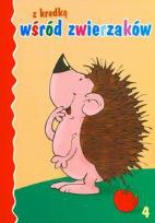 Okładka książki Z kredką wśród zwierzaków 4