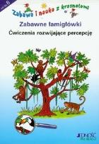 Okładka książki Zabawa i nauka z krasnalami Zabawne łamigłówki