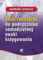 Okładka książki Zbiór rozwiązań do podręcznika samodzielnej nauki księgowania