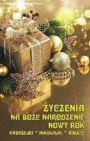 Okładka książki Życzenia na Boże Narodzenie Nowy Rok