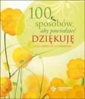 Okładka książki 100 sposobów, aby powiedzieć dziękuję