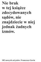 Okładka książki 102 nowych artystów