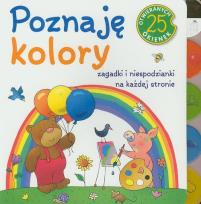 Okładka książki 25 okienek. Poznaję kolory