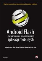 Okładka książki Android Flash Zaawansowane programowanie aplikacji mobilnych