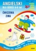Okładka książki Angielski dla dzieci 19.  6-8 lat. Ćwiczenia Zima