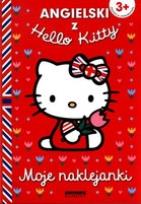 Okładka książki Angielski z Hello Kitty. Moje naklejanki 3+