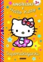 Okładka książki Angielski z Hello Kitty. Supernaklejanki 3+