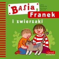 Okładka książki Basia, Franek i zwierzaki