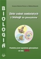 Okładka książki Biologia GM Zbiór zadań zamkniętych 2012 PODKOWA
