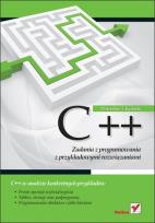 Okładka książki C++ Zadania z programowania z przykładowymi rozwiązaniami