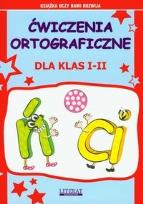 Okładka książki Ćwiczenia ortograficzne dla klas I-II   Ń-Ci