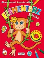Okładka książki Elementarz 3-latka