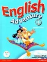 Okładka książki English Adventure  REF PL 1 PB with DVD LONGMAN