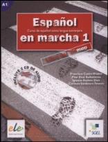 Okładka książki Espanol en marcha 1 podręcznik z 2 płytami CD