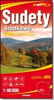 Okładka książki Euromapa Sudety Środkowe 1:60 000