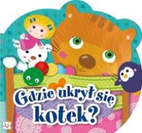 Okładka książki Gdzie ukrył się kotek?