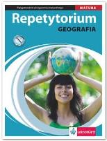 Okładka książki Geografia Repetytorium maturalne Poziom podstawowy i rozszerzony