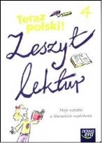 Okładka książki J. Polski SP 4 Teraz polski! Zeszyt lektur NE