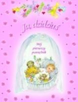 Okładka książki Ja, dzidziuś. Mój pierwszy pamiętnik (różowa)