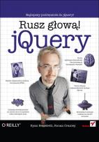 Okładka książki jQuery. Rusz głową!