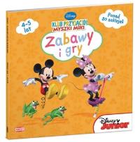 Okładka książki Klub Przyjaciół Myszki Miki - Zabawy i gry