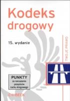 Okładka książki Kodeks drogowy wyd.15