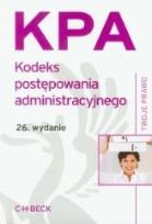 Okładka książki Kodeks postepowania administracyjnego w.26