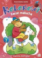 Okładka książki Kolorowanka wodna. Kolorowy świat malucha cz. 2
