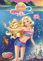 Okładka książki Kolorowanka z naklejkami - Barbie i podwodna taj.2