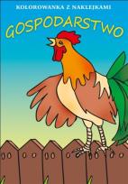 Okładka książki Kolorowanka z naklejkami - Gospodarstwo Damidos