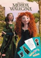 Okładka książki Kolorowanka z naklejkami - Merida Waleczna