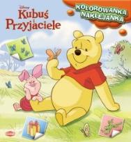 Okładka książki Kolorowanka-naklejanka. Kubuś i Przyjaciele