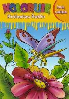 Okładka książki Koloruję Królestwo Roślin - Motyl