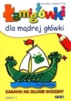 Okładka książki Łamigłówki dla mądrej  zeszyt 1 REA