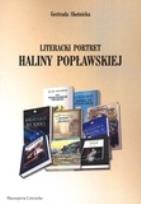 Okładka książki Literacki portret Haliny Popławskiej