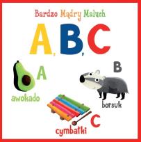 Okładka książki Litery ABC Bardzo mądry maluch
