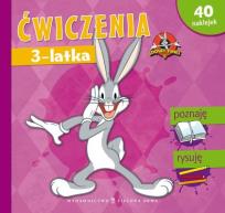 Okładka książki Looney Tunes. Ćwiczenia 3-latka