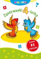 Okładka książki Mała sowa. Zgadywanki 4-latka