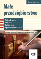 Okładka książki Małe przedsiębiorstwo z płytą CD