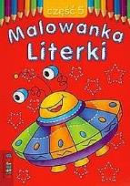 Okładka książki Malowanka - Literki cz. 5  LITERKA