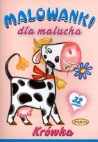 Okładka książki Malowanki dla malucha - Krówka PASJA