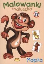 Okładka książki Malowanki maluszka - Małpka PASJA