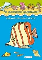 Okładka książki Malowanki - w morskich głębinach w.2011 SIEDMIORÓG