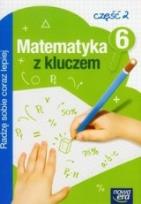 Okładka książki Matematyka SP 6 Matematyka z kluczem Radzę ćw. cz2
