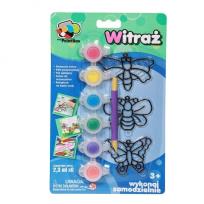 Okładka książki Mini witraż. Motyle