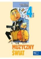 Okładka książki Muzyczny świat 4 ćw. w.2012 MAC