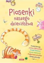 Okładka książki Piosenki naszego dzieciństwa + CD  MARTEL