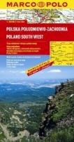 Okładka książki Polska Południowo-Zachodnia Mapa drogowa (OT)